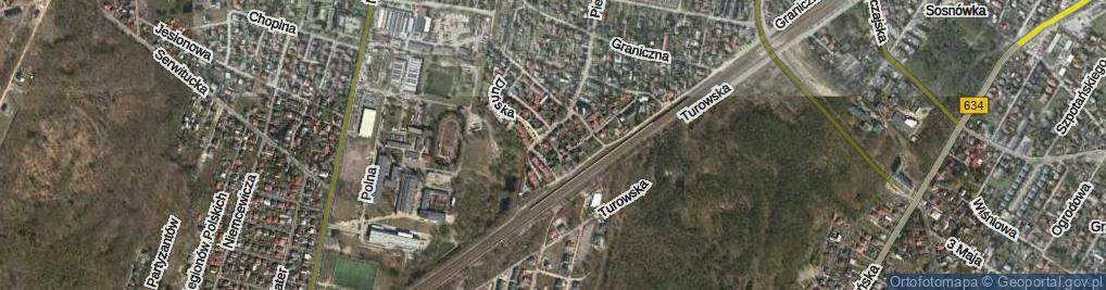 Zdjęcie satelitarne Grecka ul.