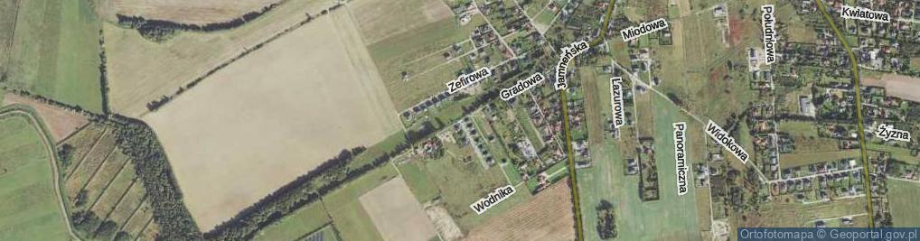 Zdjęcie satelitarne Gradowa ul.