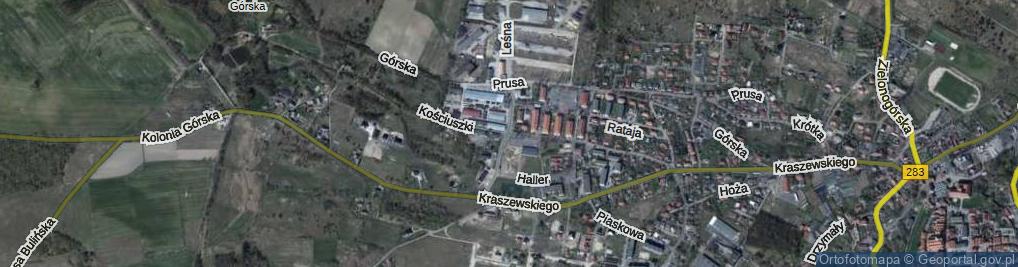 Zdjęcie satelitarne Grota-Roweckiego Stefana, gen. ul.