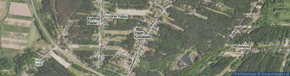 Zdjęcie satelitarne Grabowiecka ul.