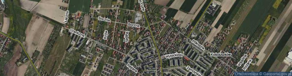 Zdjęcie satelitarne Grota-Roweckiego Stefana, gen. ul.