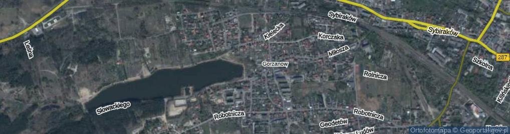 Zdjęcie satelitarne Grobla ul.