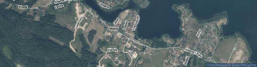 Zdjęcie satelitarne Grażyny ul.