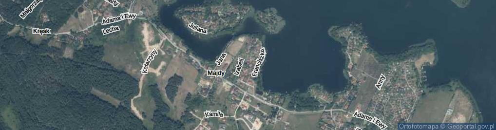 Zdjęcie satelitarne Grzegorza ul.