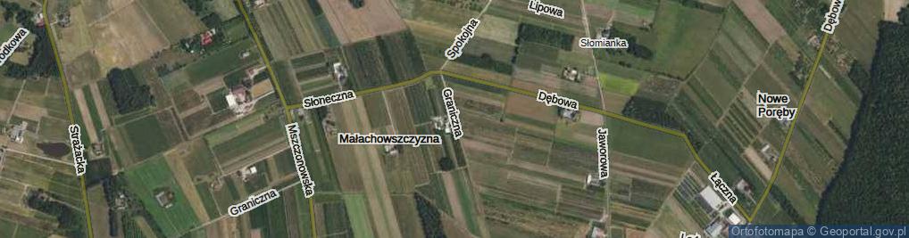 Zdjęcie satelitarne Graniczna ul.