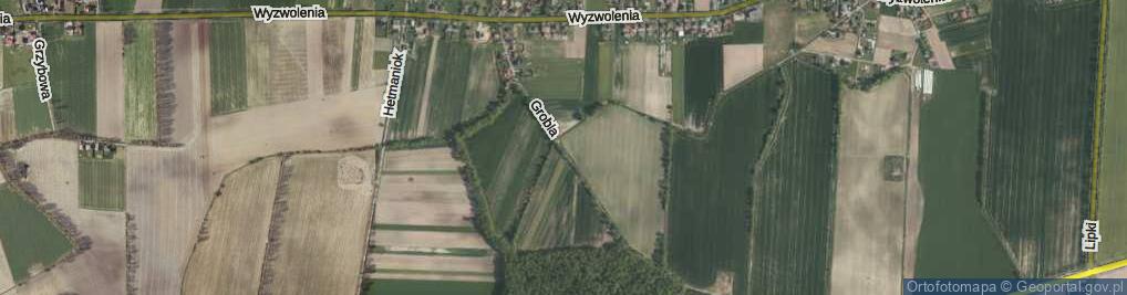 Zdjęcie satelitarne Grobla ul.