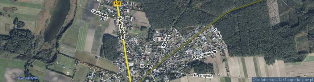 Zdjęcie satelitarne Grzybowa ul.