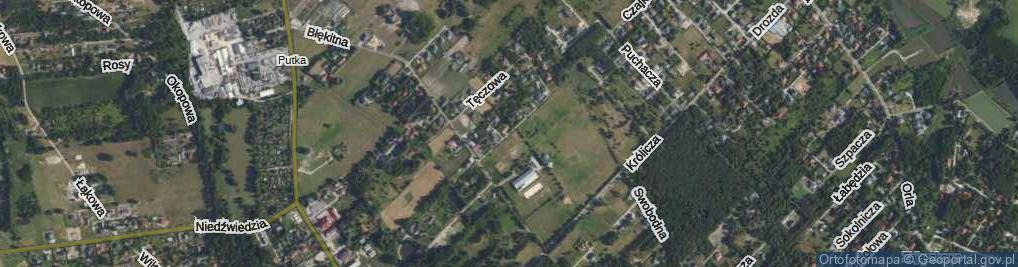 Zdjęcie satelitarne Grafitowa ul.