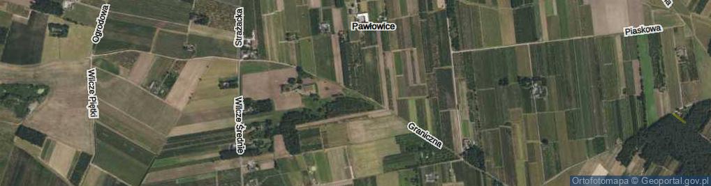 Zdjęcie satelitarne Graniczna ul.