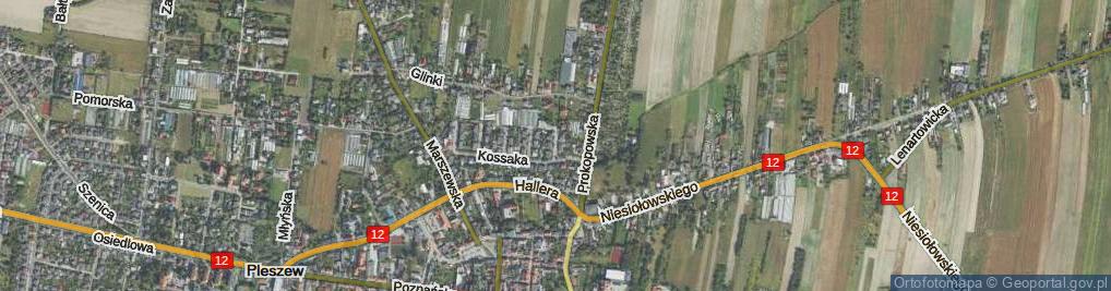 Zdjęcie satelitarne Grottgera Artura ul.