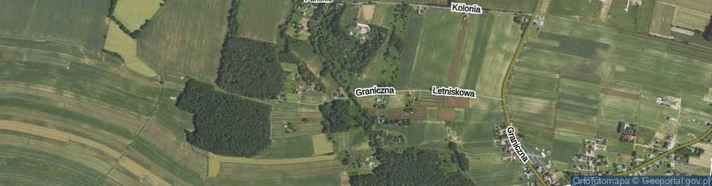 Zdjęcie satelitarne Graniczna ul.