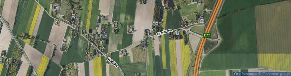 Zdjęcie satelitarne Graniczna ul.