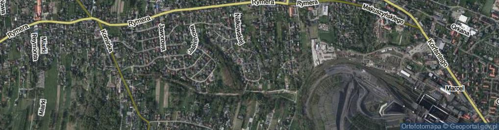 Zdjęcie satelitarne Grabowa ul.