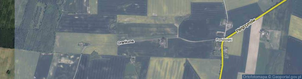 Zdjęcie satelitarne Graniczna ul.