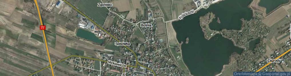 Zdjęcie satelitarne Grunwaldzka ul.