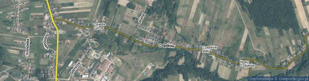 Zdjęcie satelitarne Graniczna ul.