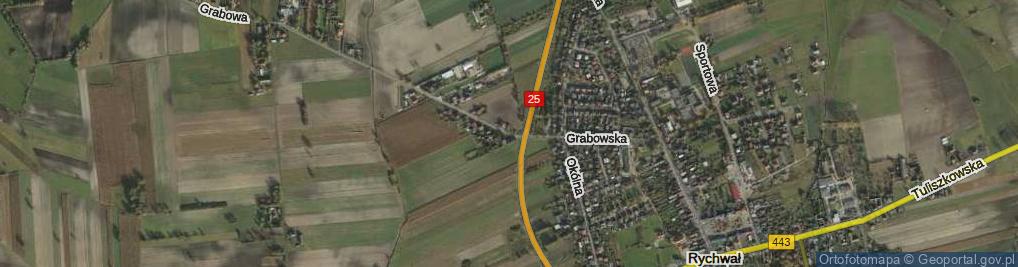 Zdjęcie satelitarne Grabowska ul.