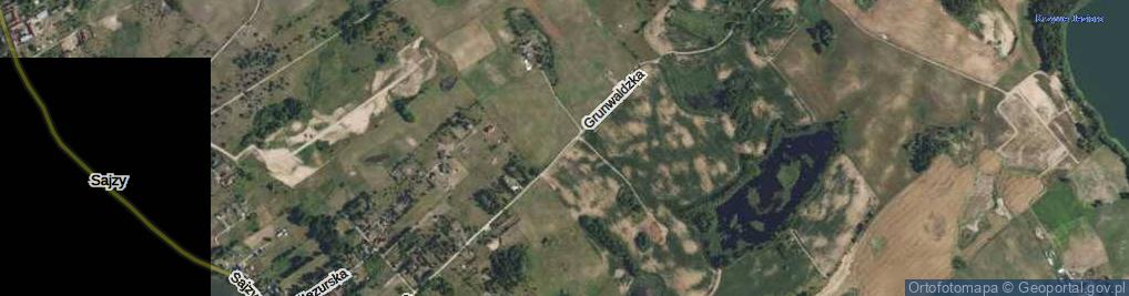 Zdjęcie satelitarne Grunwaldzka ul.