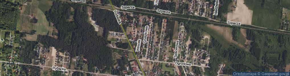 Zdjęcie satelitarne Gruszkowa ul.