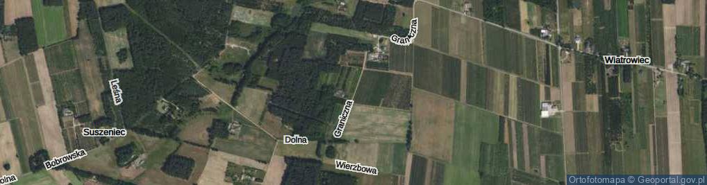 Zdjęcie satelitarne Graniczna ul.