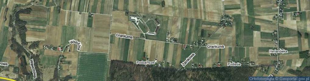 Zdjęcie satelitarne Graniczna ul.