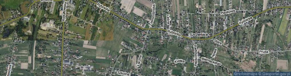 Zdjęcie satelitarne Graniczna ul.