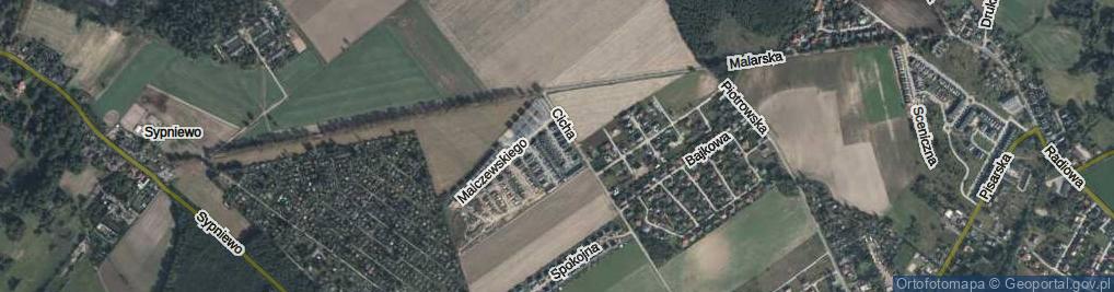 Zdjęcie satelitarne Grottgera Artura ul.