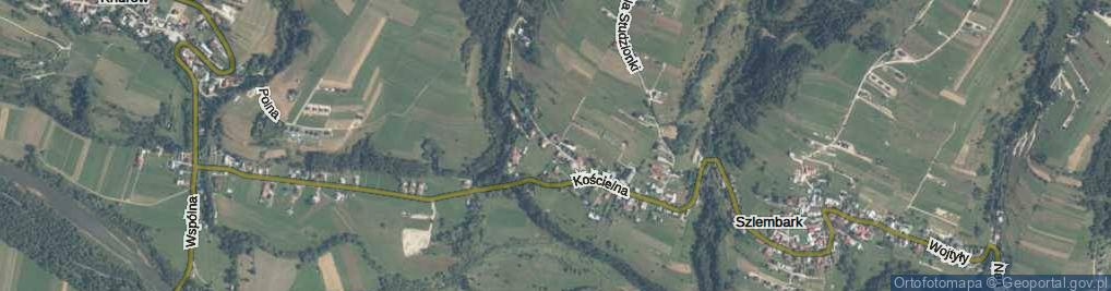 Zdjęcie satelitarne Graniczna ul.