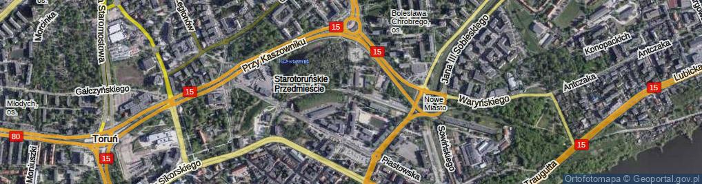 Zdjęcie satelitarne Gregorkiewicza Kazimierza, inż. arch. ul.