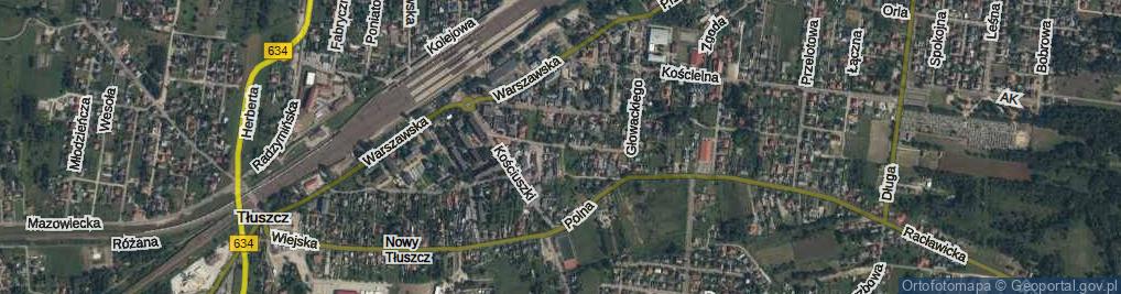 Zdjęcie satelitarne Grzelaka Antoniego ul.