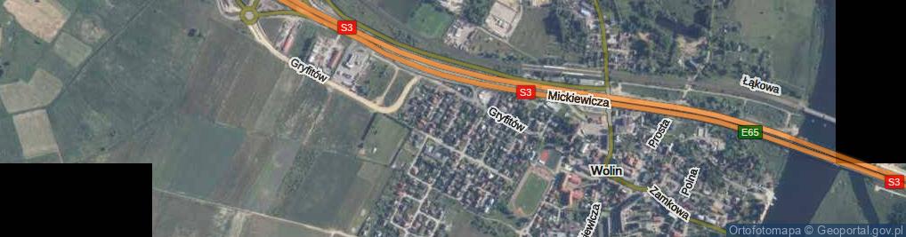 Zdjęcie satelitarne Graniczna ul.