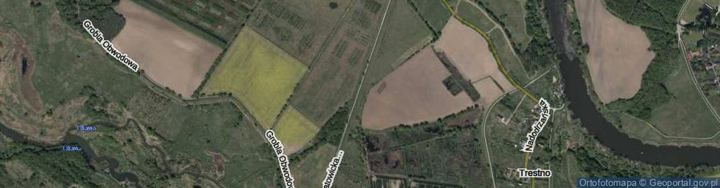 Zdjęcie satelitarne Grobla Opatowicka-Wschodnia ul.