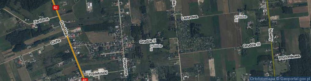 Zdjęcie satelitarne Grudzie II ul.