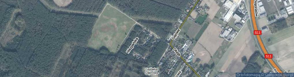 Zdjęcie satelitarne Grecka ul.