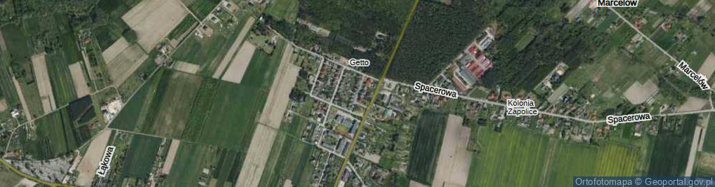 Zdjęcie satelitarne Grzybowa ul.