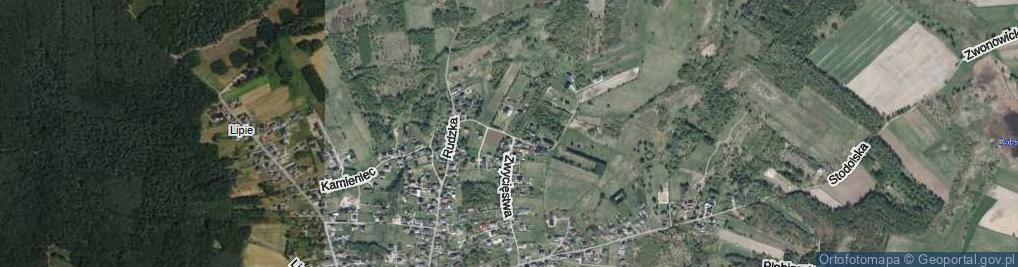 Zdjęcie satelitarne Grabówki ul.