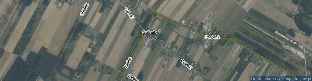 Zdjęcie satelitarne Gulinek ul.