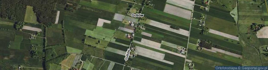 Zdjęcie satelitarne Gutków ul.