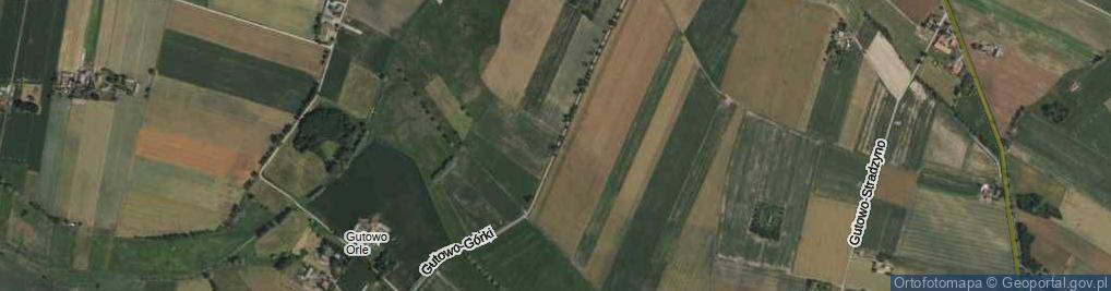 Zdjęcie satelitarne Gutowo-Górki ul.