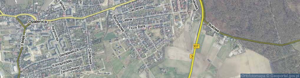 Zdjęcie satelitarne Gustowskiego Antoniego, ks. ul.