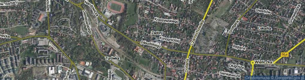 Zdjęcie satelitarne Gurgula Kazimierza ul.