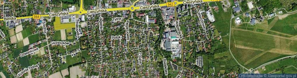 Zdjęcie satelitarne Hanki ul.