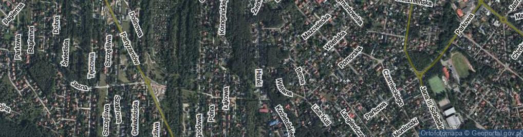 Zdjęcie satelitarne Hanki ul.