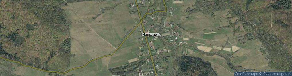 Zdjęcie satelitarne Hańczowa ul.