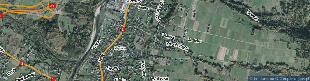 Zdjęcie satelitarne Hallera Józefa, gen. ul.