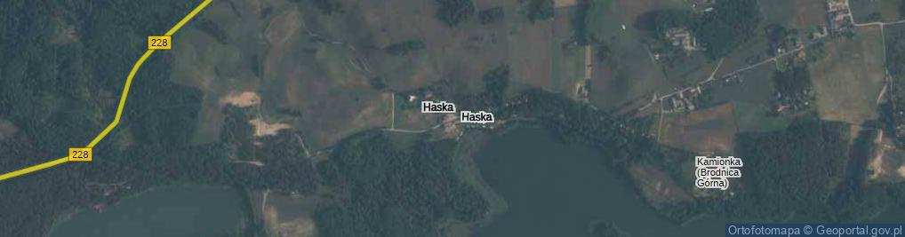 Zdjęcie satelitarne Haska ul.