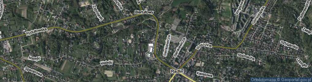 Zdjęcie satelitarne Hallera Józefa, gen. ul.