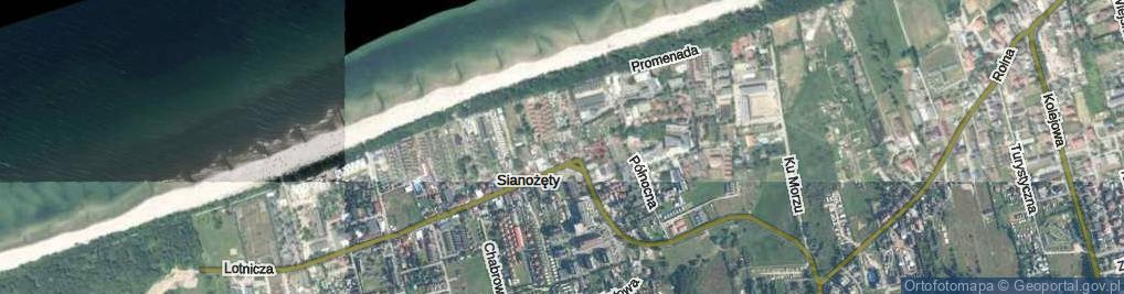 Zdjęcie satelitarne Handlowa ul.