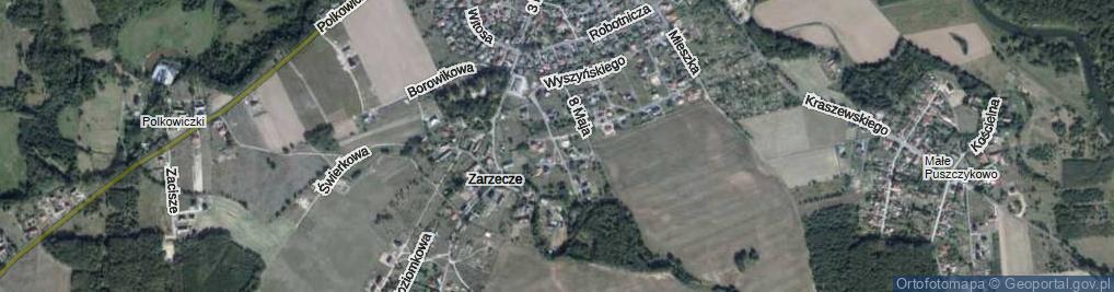 Zdjęcie satelitarne Hallera Józefa, gen. ul.