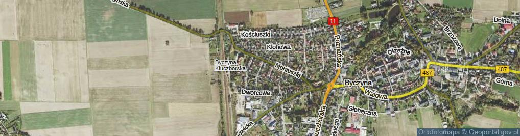 Zdjęcie satelitarne Herbiniusa ul.